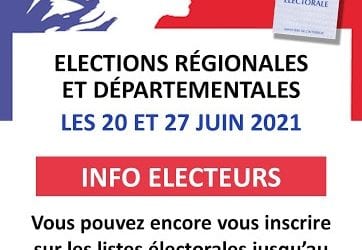 Elections départementales et régionales 2021