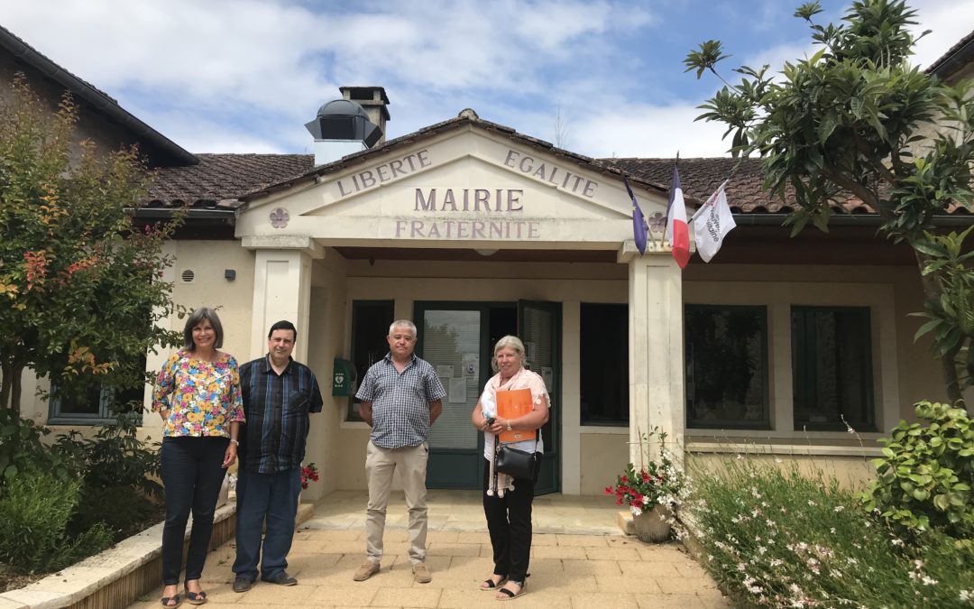 Visite de Jacqueline Dubois, Députée de la Dordogne