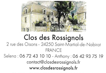 Clos des Rossignols – chambres d’hôtes
